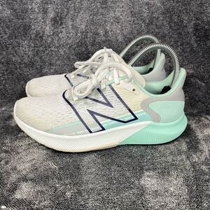 New Balance FuelCell Propel V2 Grey/Teal Running Shoe Sneakers Size 6.5 Womens